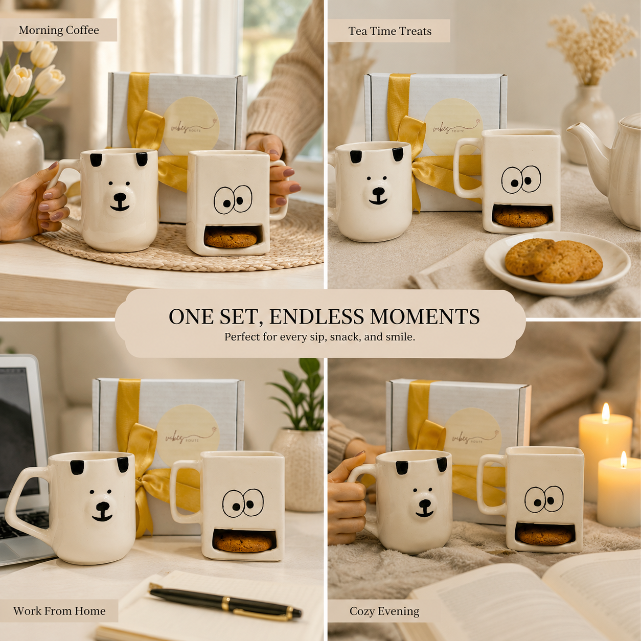 Feed Me Mug Set – Pack of 2