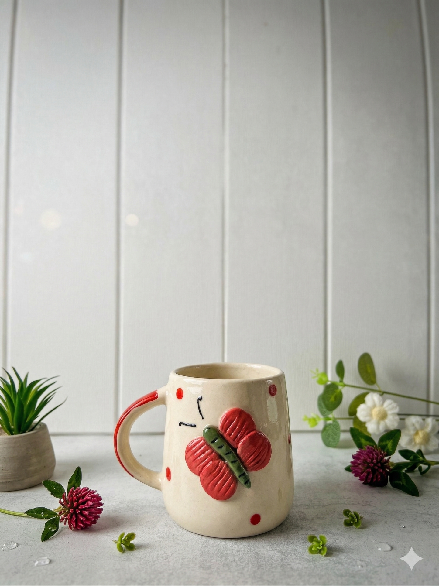 Flower & Butterfly Set - Set of 2