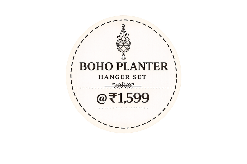 Boho Planter Hanger @1599