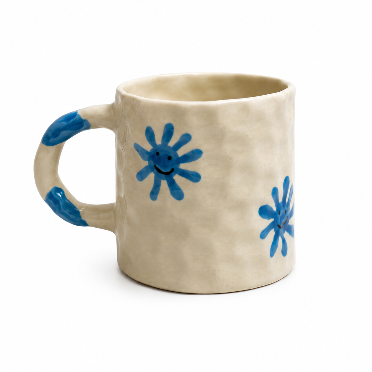 Floral Fun Mug – Blue