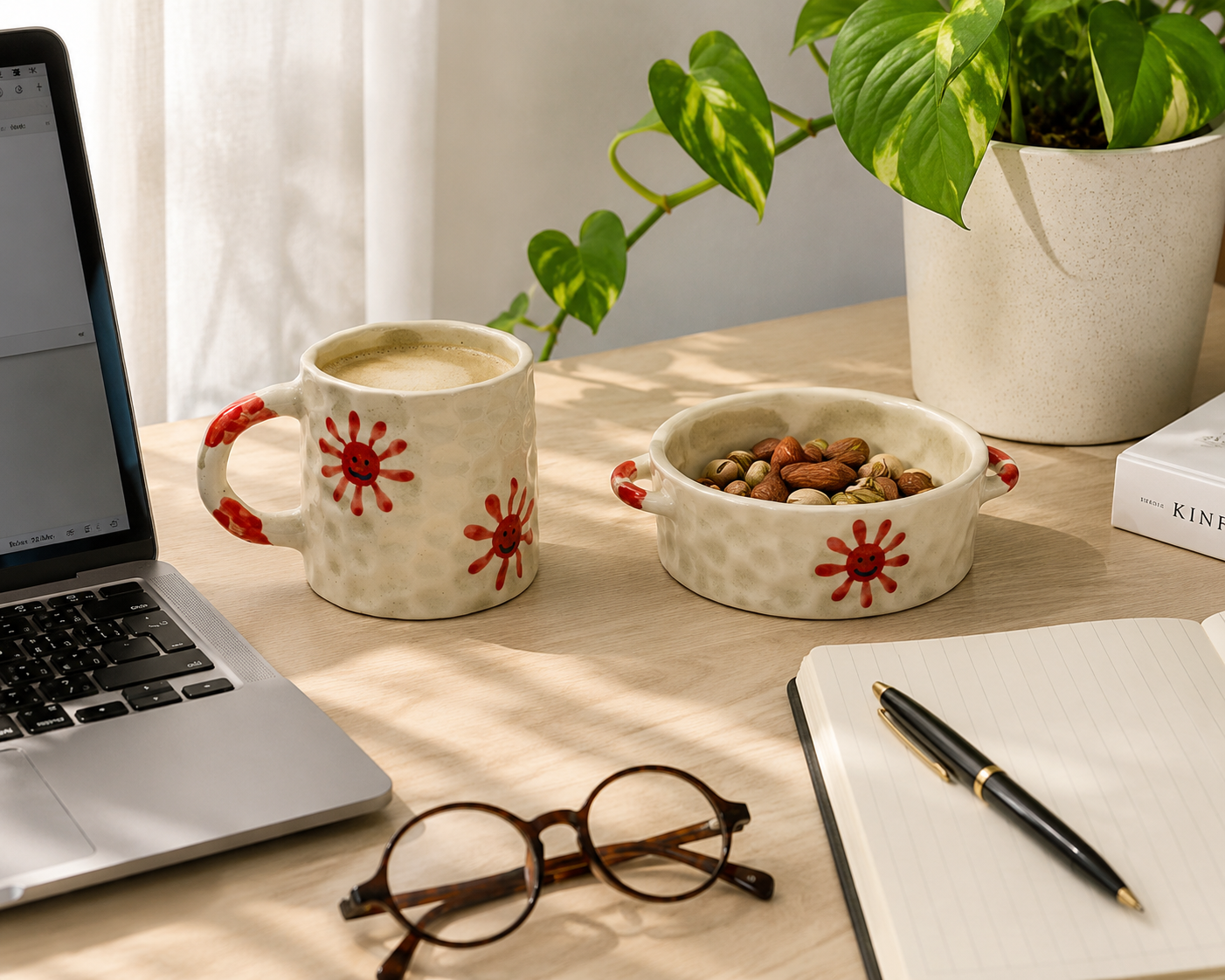 Floral Fun Mug – Pink