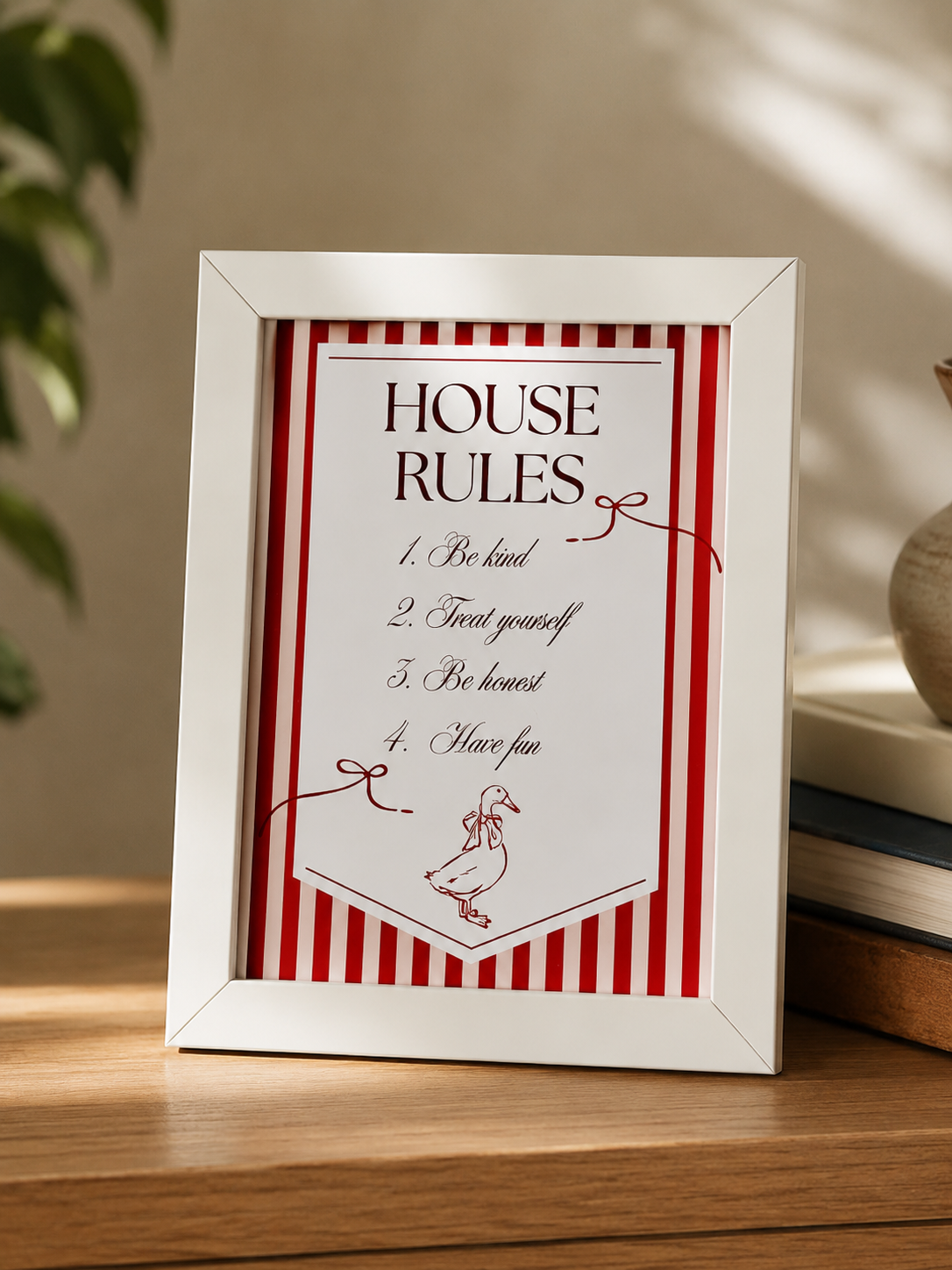 Home Rules & Happy Days Wall Set