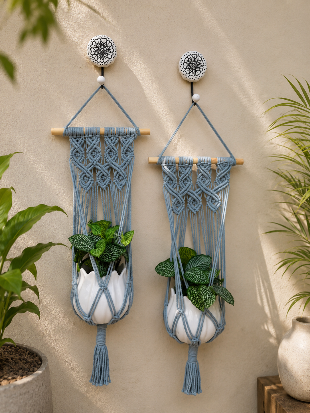 Quiet Corner Hanging Planter Set – DarkCloud