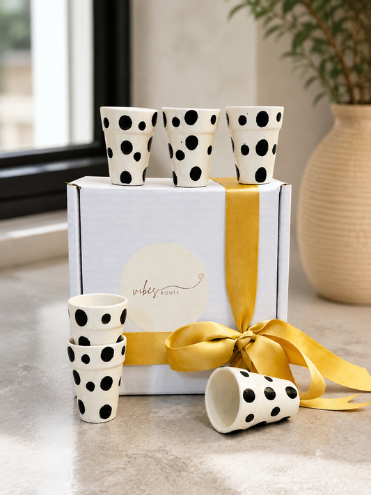 Mono Dot Sip Shots – Set of 6