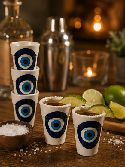 Evil Eye Sip Shots – Set of 6