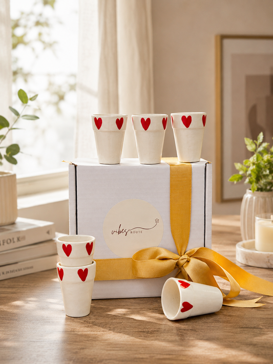 Love Ritual Shot Glass Set – Pack of 6