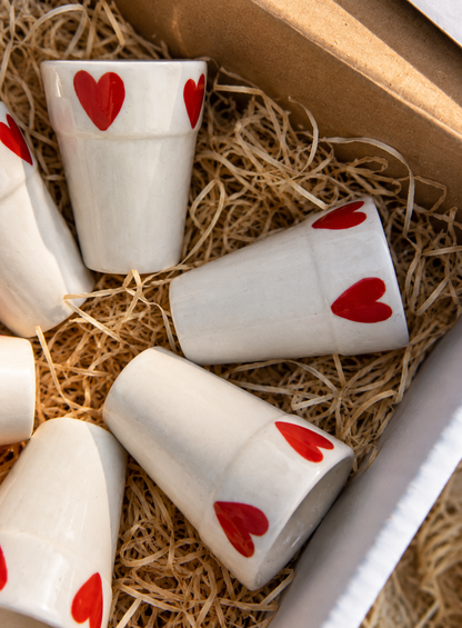 Love Ritual Shot Glass Set – Pack of 6