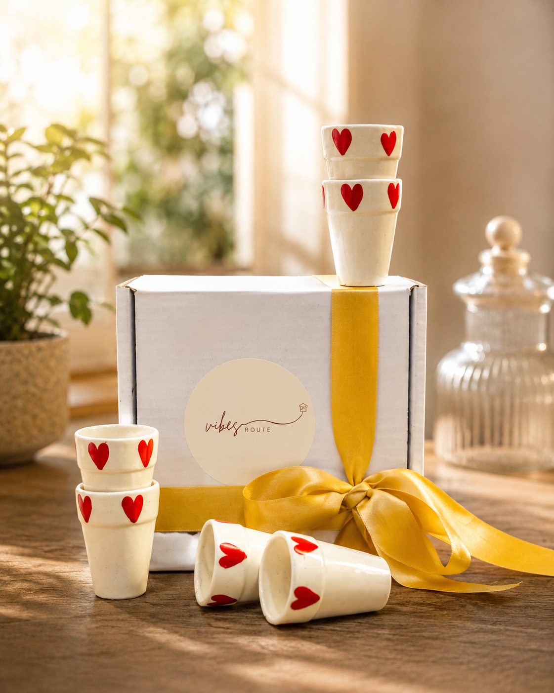 Love Ritual Shot Glass Set – Pack of 6