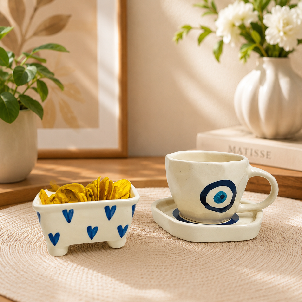Evil Eye Tea Time Set