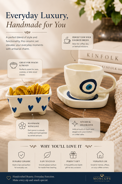 Evil Eye Tea Time Set