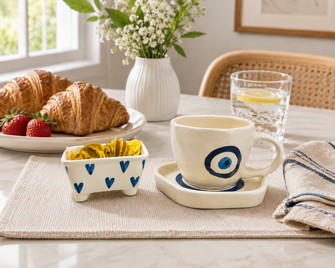 Evil Eye Tea Time Set