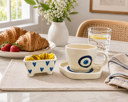 Evil Eye Tea Time Set
