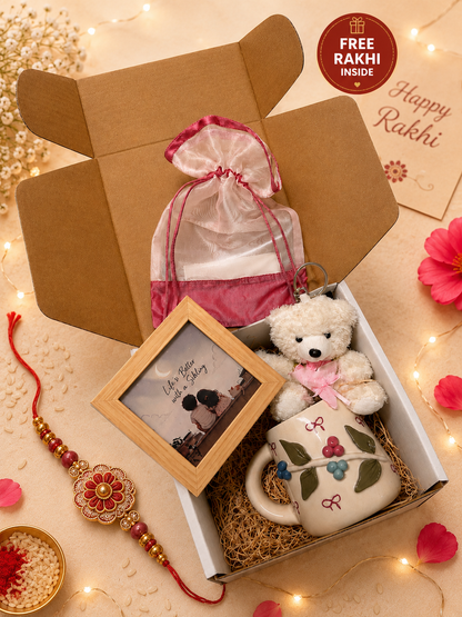 Colorful Berries Mug - Rakhi Gift  Box