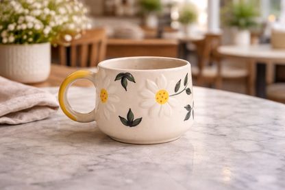 Golden Daisy Mug 🌼✨