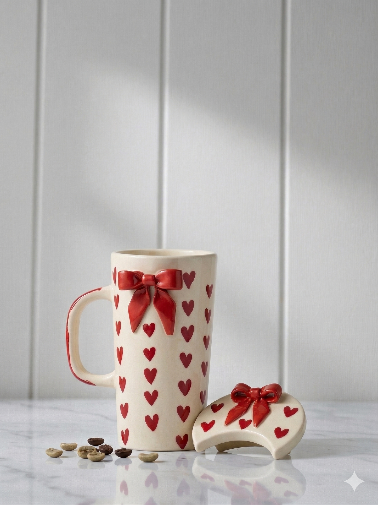 Heart Love Bow Sipper – Set of 1