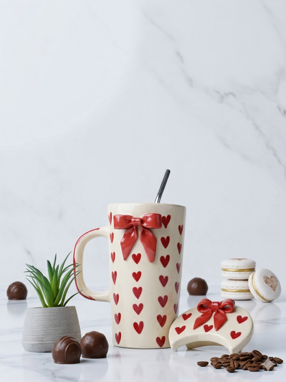 Heart Love Bow Sipper – Set of 1