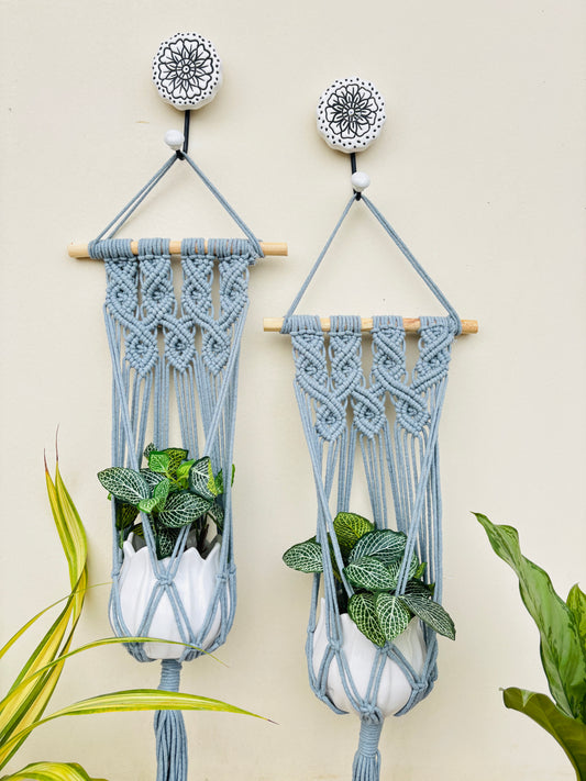 Quiet Corner Hanging Planter Set – DarkCloud