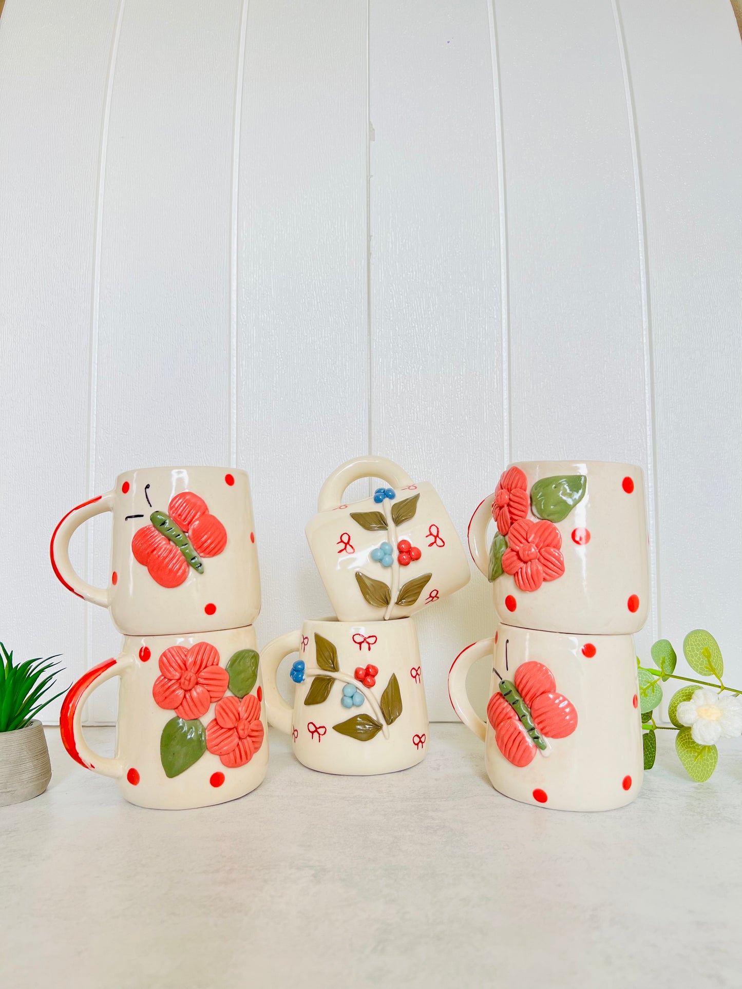 Secret Garden Mug Set – Set of 6
