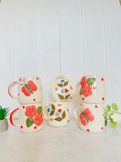 Secret Garden Mug Set – Set of 6