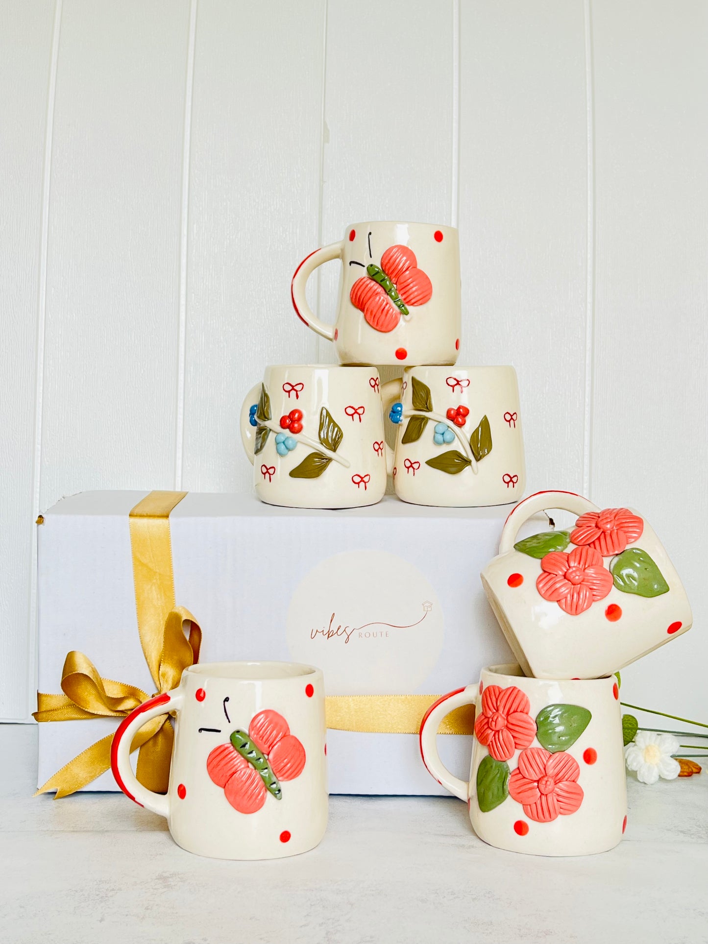 Secret Garden Mug Set – Set of 6