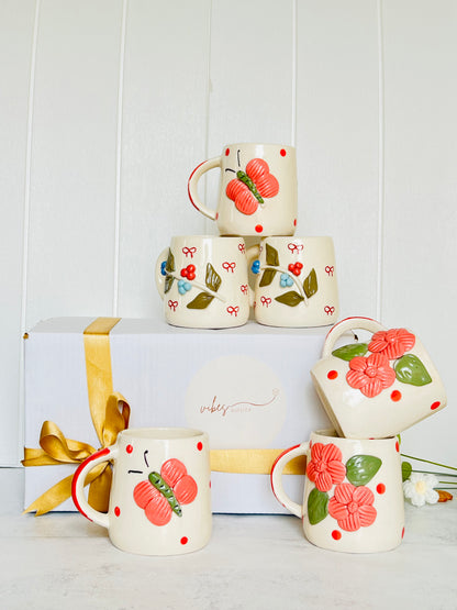 Secret Garden Mug Set – Set of 6