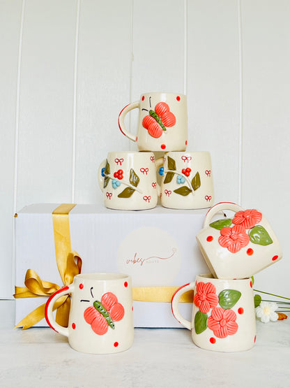 Secret Garden Mug Set – Set of 6