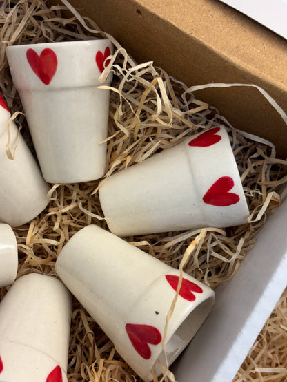 Love Ritual Shot Glass Set – Pack of 6