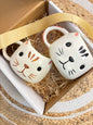 Twin Cat Ceramic Mug Set