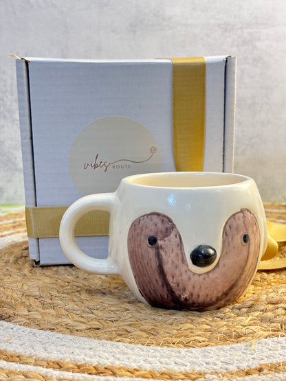 The Sleepy Sloth Ceramic Mug