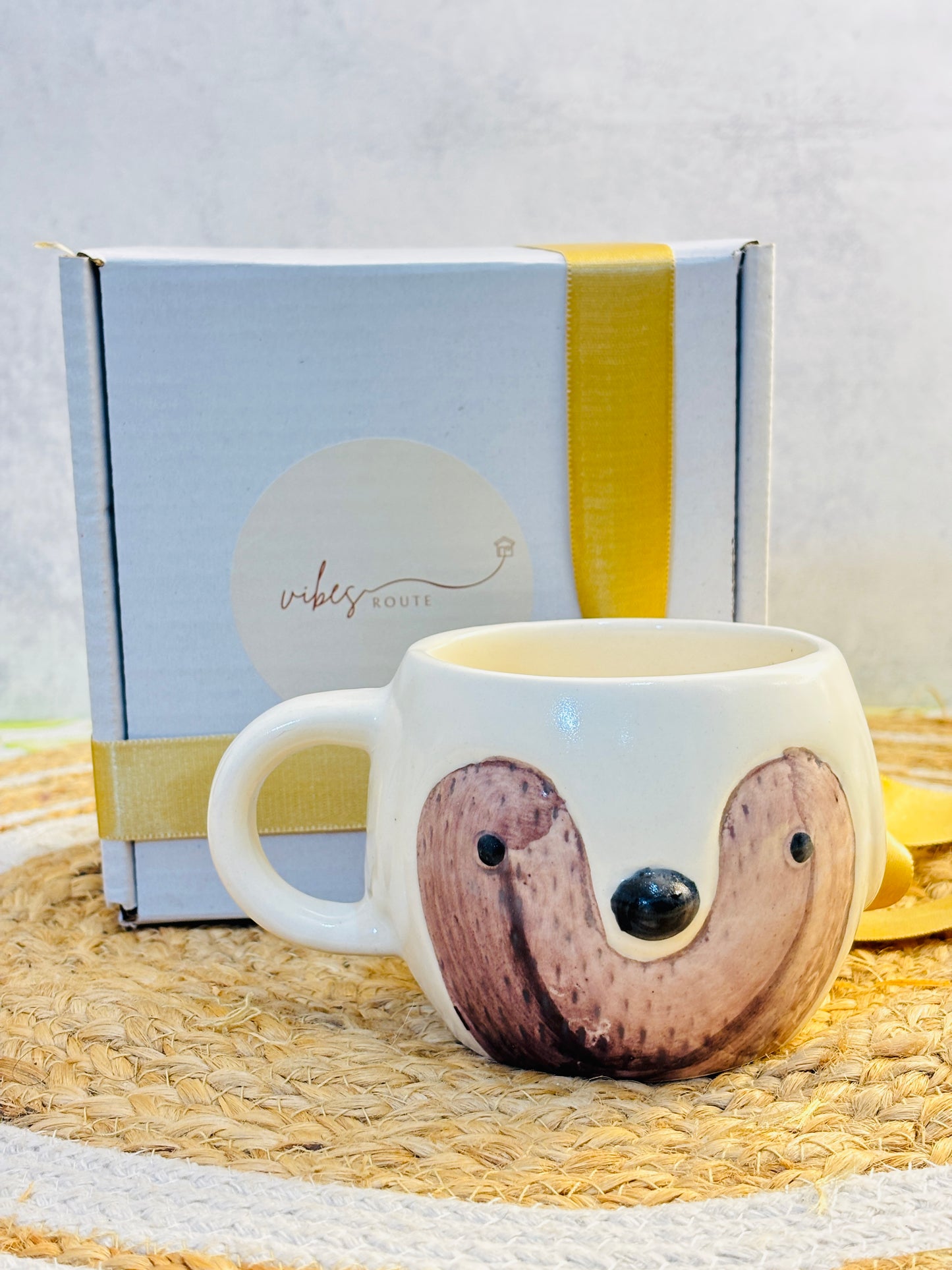 The Sleepy Sloth Ceramic Mug