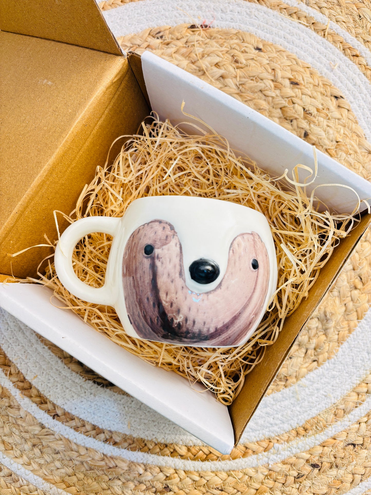 The Sleepy Sloth Ceramic Mug