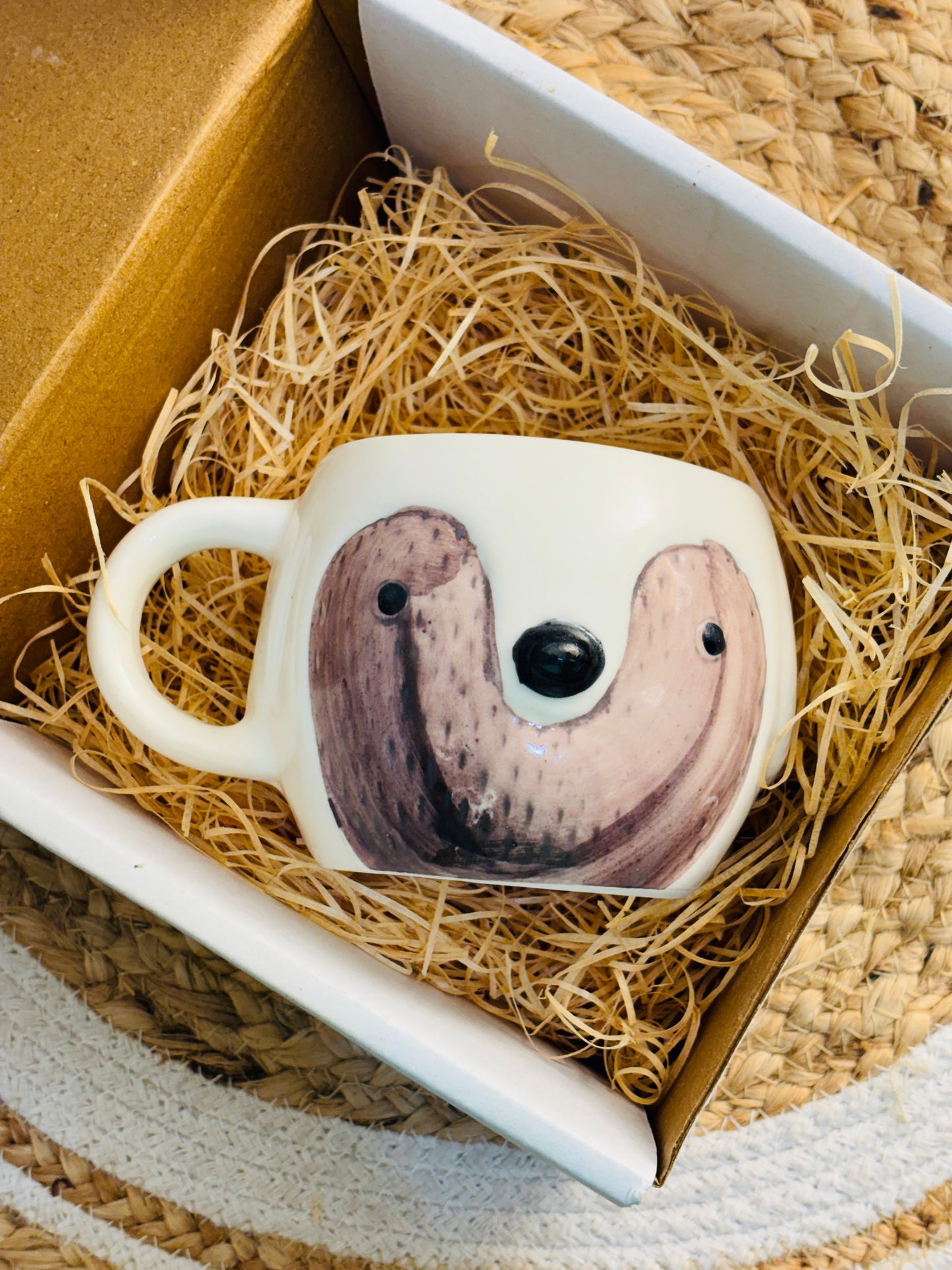The Sleepy Sloth Ceramic Mug