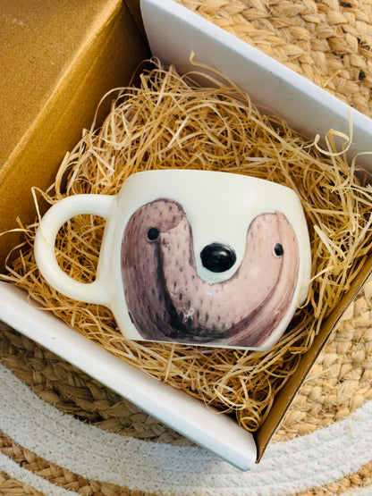 The Sleepy Sloth Ceramic Mug