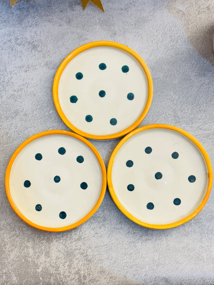 Sun Bloom Cup & Coaster Set – Set of 6