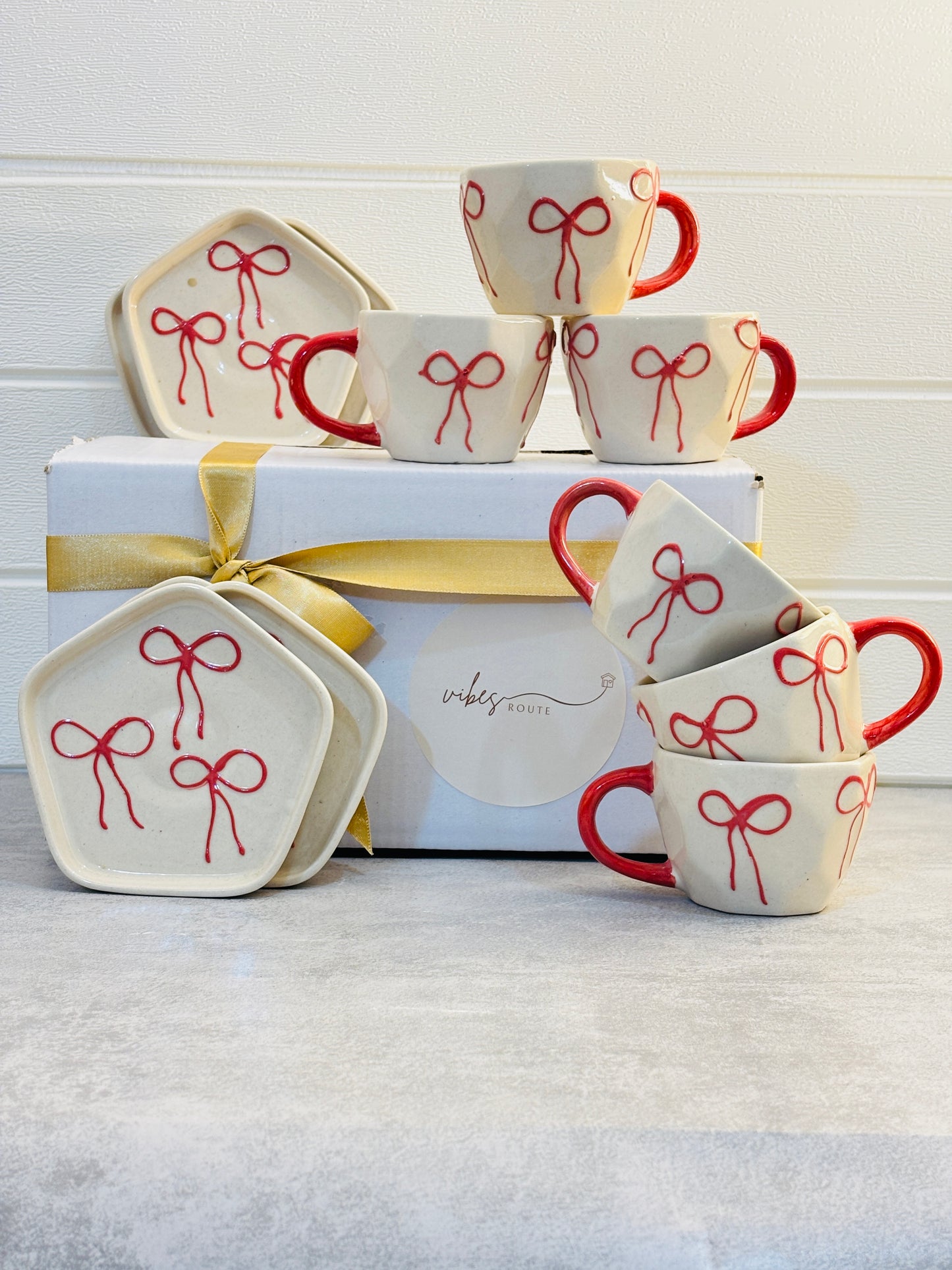 Pookie Cup & Coaster Set – Set of 6