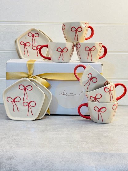 Pookie Cup & Coaster Set – Set of 6