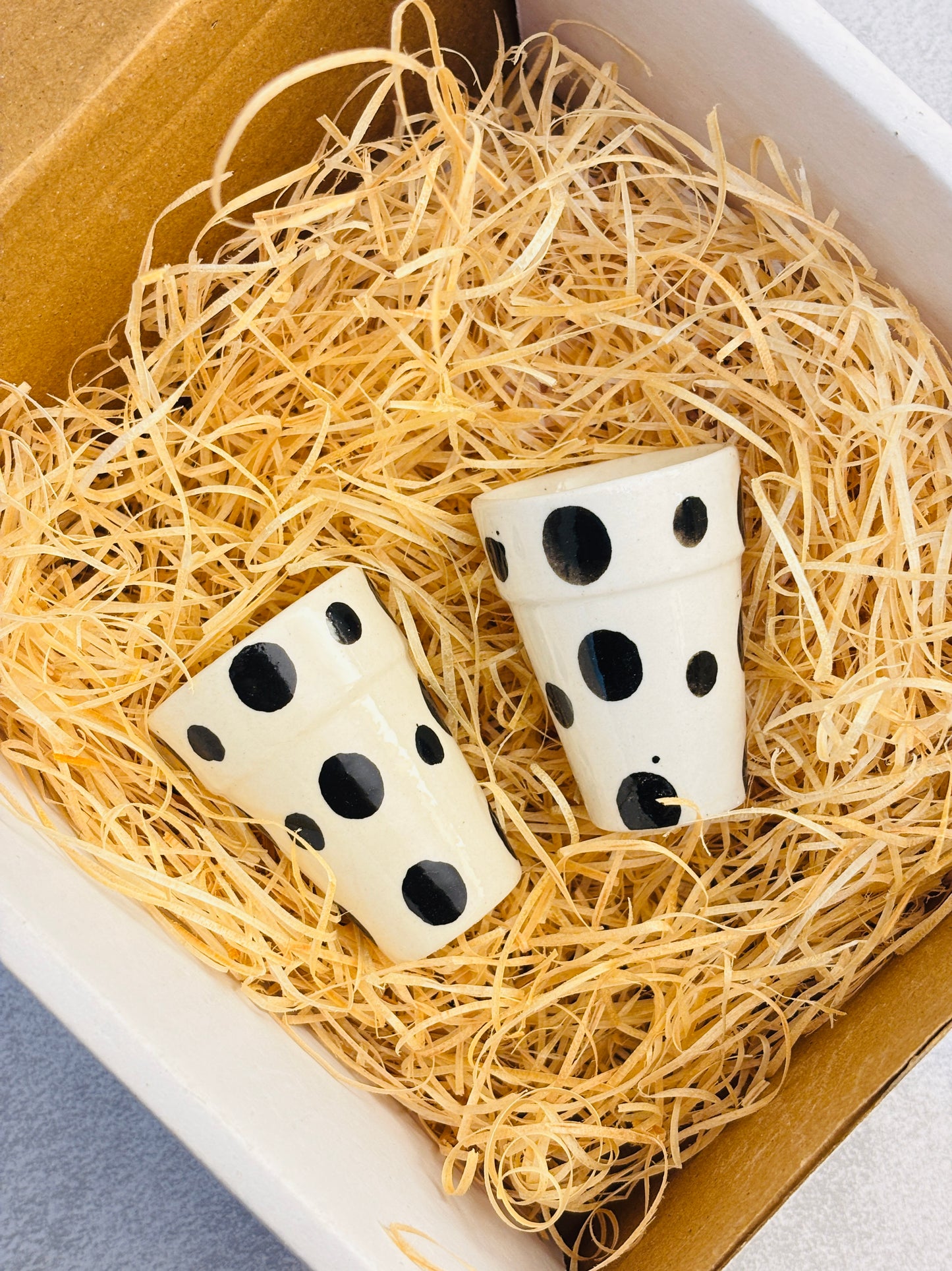 Mono Dot Sip Shots – Set of 6