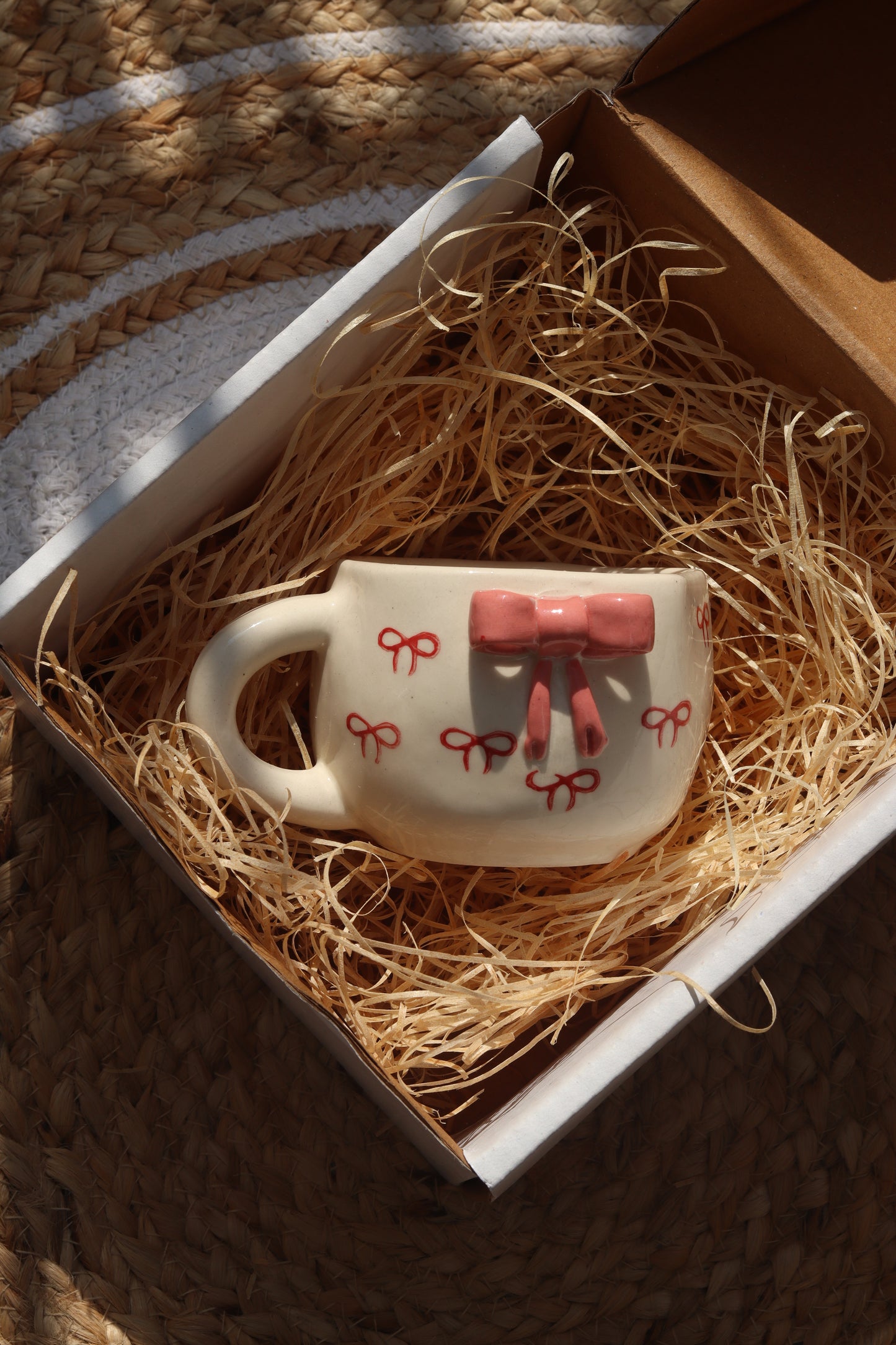 Blush Bow Mug