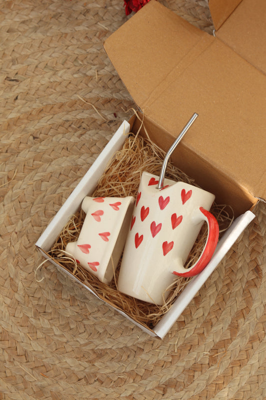 Cup of Hearts Gift Set