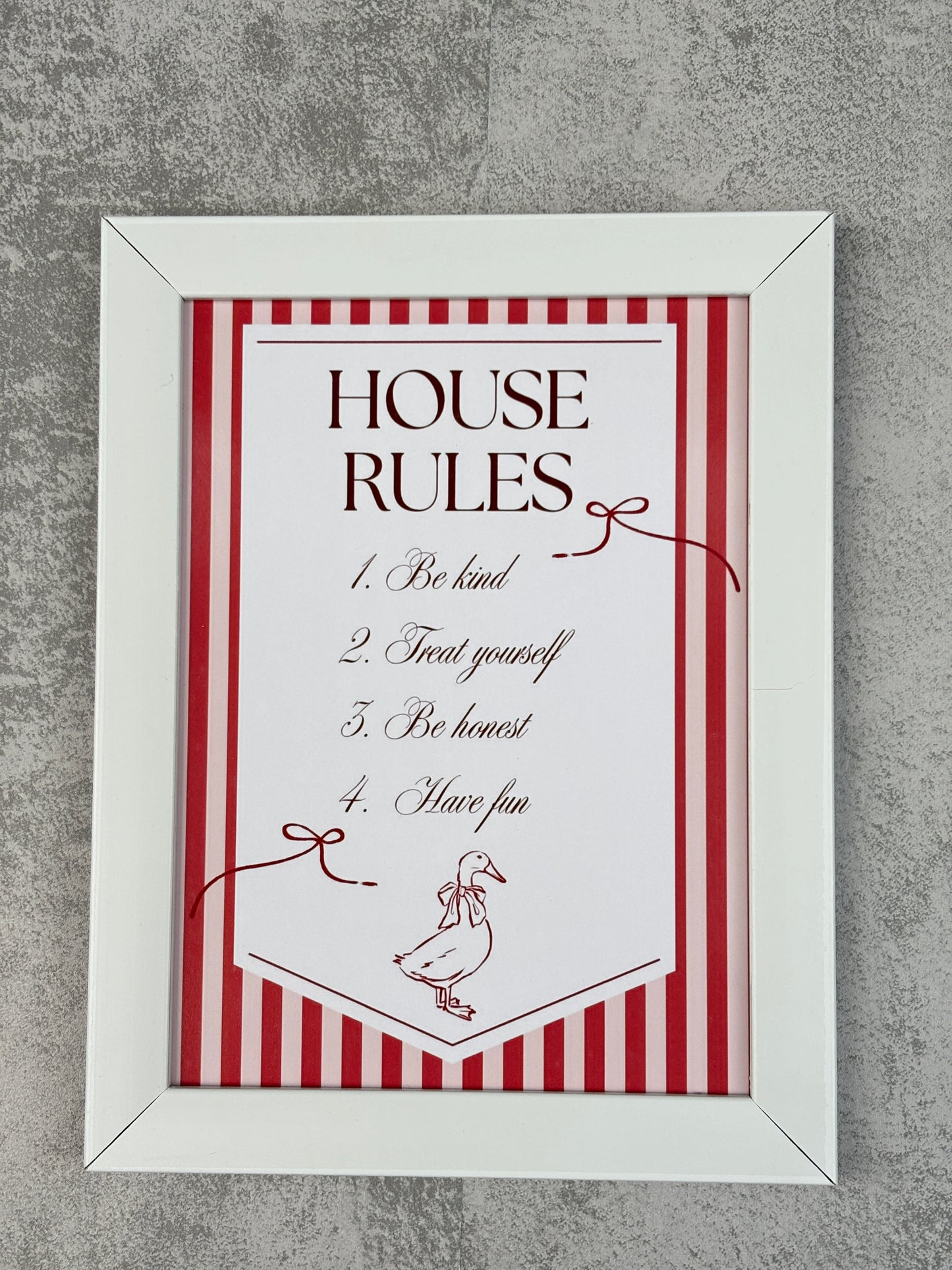 Home Rules & Happy Days Wall Set