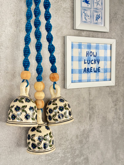 Boho Blue Luck Wall Set