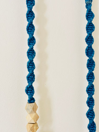 Modern Blue Cone Bell – Set of 2