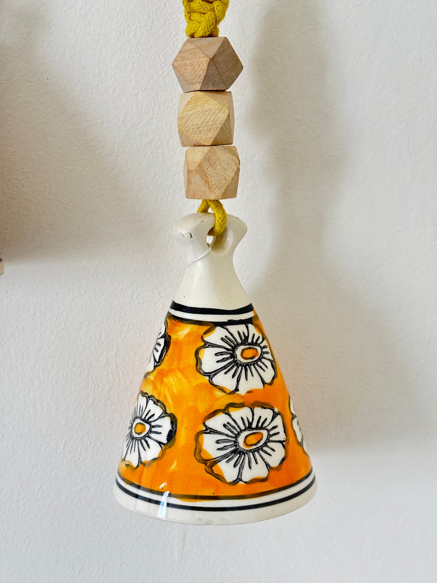 Modern Yellow Cone Bell – Set of 2