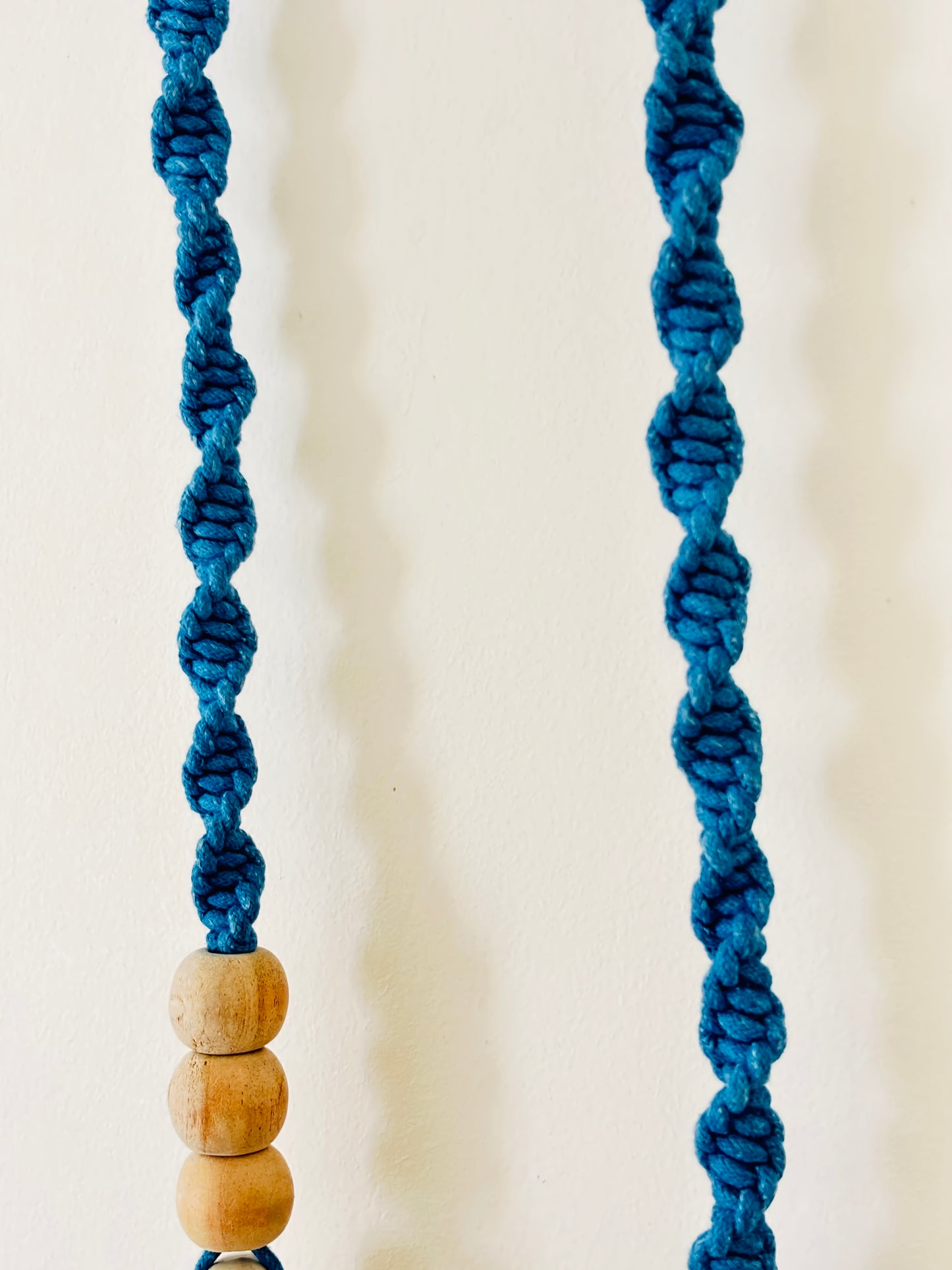 Blue Floral Single Bell – Set of 2