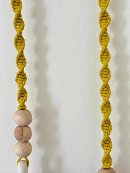 Yellow Floral Single Bell – Set of 2