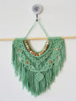 Boho Macramé Wall Hanging – Sage Green