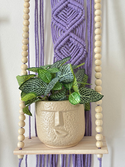 Soul Weave Planter Hanger – Lavender (Set of 2)
