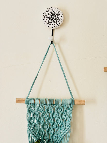 Peace Knot Planter Hanger Set – Cloud Blue