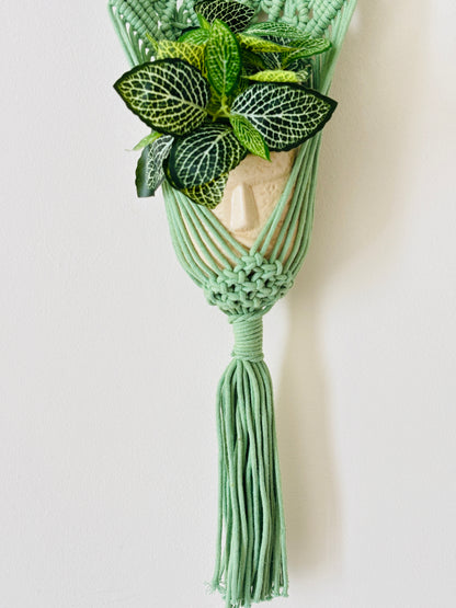 Peace Knot Planter Hanger Set – Mint