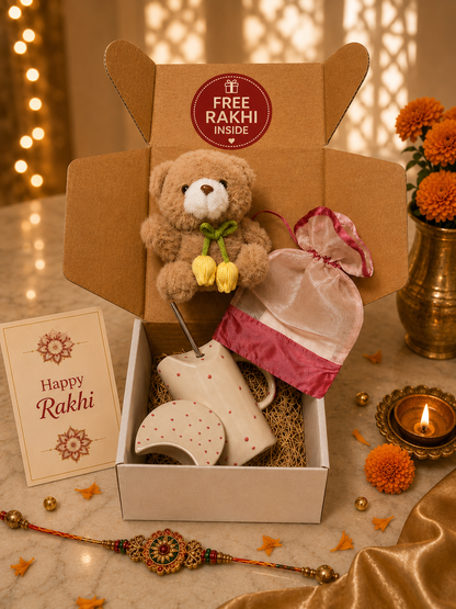 Teddy Tales Sipper Box –  cherry dot